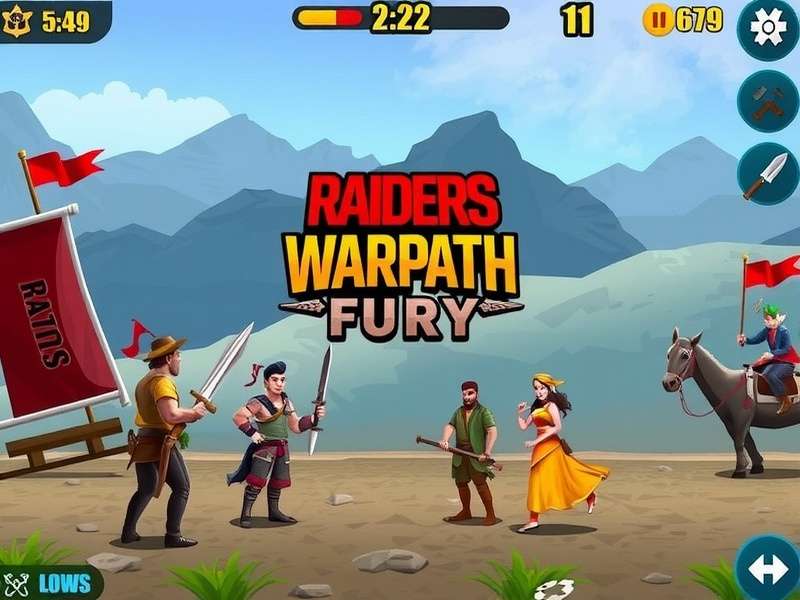 Raiders Warpath Fury Game Screenshot
